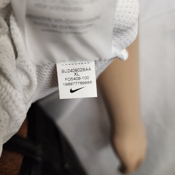 Nike Men’s Rafa Dri-FIT ADV Short-Sleeve Tennis Knit Top Shirt Men XL FD5409-100 - Picture 10 of 11